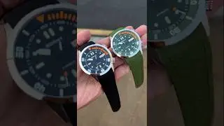 No Splash Too Big. 👊🌊200M WR &bull; Sapphire &bull; Automatic Dive Watch