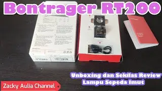 Bontrager RT 200 | lampu depan sepeda unboxing dan sekilas review