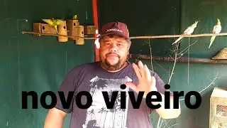 fiz outro viveiro pra separar os pássaros