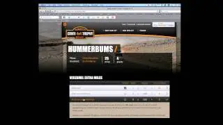 Conti 4x4 Trophy 2012 - How to integrate a youtube video on your profile page