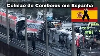 Tragedy in Spain: two trains collide.