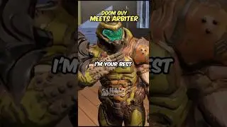 Палач Рока встречает Арбитра #halo #doom
