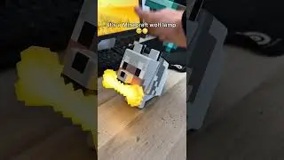 Don&rsquo;t show this lamp to a Minecraft fan#Minecraft #creeper #enderman #lamp #minecraftlamp