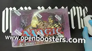 Urza's Legacy Booster opened! Lets crack a pack!