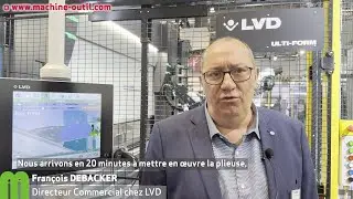 Cellule de pliage de t&ocirc;les avec robot et magasin automatique d'outils - LVD Ulti-Form