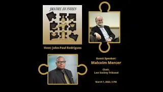 Justice in Pieces Guest Speaker Series: Malcolm Mercer