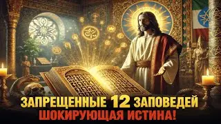 ЭФИОПСКАЯ БИБЛИЯ РАСКРЫВАЕТ ПРАВДУ: 12 Заповедей Моисея, которые ОТ НАС СКРЫЛИ
