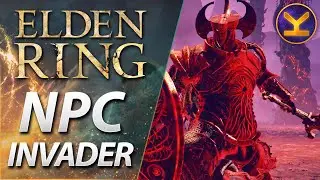 Elden Ring - NPC Invader - Tanith's Knight (Crucible Knight) - Volcano Manor, Mt. Gelmir