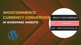 How to add currency converter in woocommerce website for free