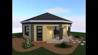 8 CORNER HOUSE(RONDAVEL), KS DESIGNS 3D ...MUST WATCH