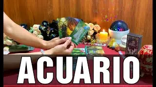 ACUARIO COMIENZA LO MILAGROSO LO QUE ES TUYO LLEGA EN GRANDE! TODO LO QUE DISTE REGRESA MULTIPLICADO