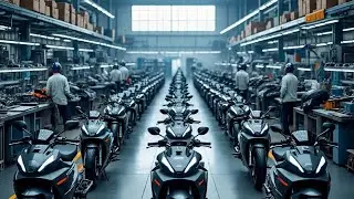  Usa Motorcycle manufacturing in industry with most advanced technology method 