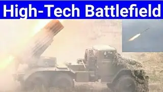 Ukraine's Decades Old Weapons  ( Grad Rockets ) Used On High-Tech Battlefield