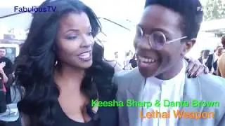 Keesha Sharp & Dante Brown of Lethal Weapon on FOX