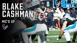 Mic'd Up: Blake Cashman | 2023 Week 8