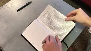 ESV Personal Size Large Print Bible in Genuine Leather