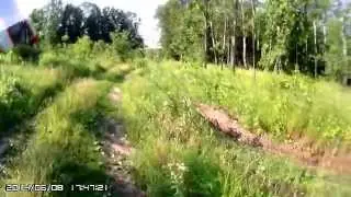 Копия видео X-Road 200 (2013г.в.) Покатушки по лесу и полям. AMBA0010