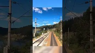 🔴 Chita to Ulan-Ude: The driver's view on the Trans-Sib. Real sounds & endless Siberian landscapes