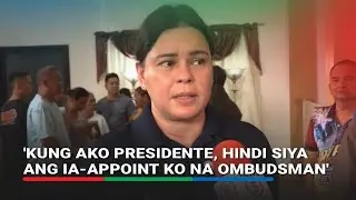 Sara Duterte may patutsada kay Ombudsman Remulla | ABS-CBN News