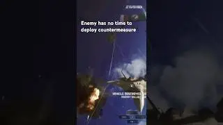 stealth pass on enemy jet  #battlefield #battlefield4 #fps #stealth #jet #laser