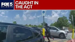 Man accused of upskirt photos runs from police | FOX 5 News