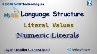SQL Literals || Data Types in SQL || RDBMS || MySQL Numeric Literals