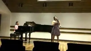 Arrullo a la niña del retrato Blas Galindo Itzel Morales soprano