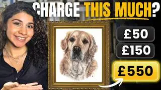 How to price your Pet Portrait Commissions - E24