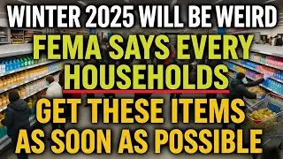 FEMA's 10 MUST-HAVE Items for Winter 2025 (Most People Miss #3) - Emergency Preparedness Checklist