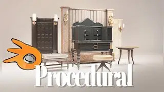 Procedural Models with Blender 4.4, Geometry Nodes