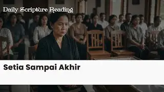 SETIA SAMPAI AKHIR - Daily Scripture Reading 23 Januari 2026