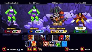Marvel Cosmic Invasion:10 Minutes of Multiplayer Gameplay