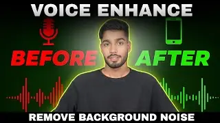 Background Noise Remove in Mobile | Clear Audio Without Mic