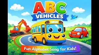 ABC Vehicles for Kids 🚗 Learn A&ndash;Z with Cars, Trucks & More | Happy Little Learners