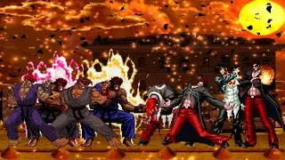Mugen - Team Evil Ryu vs. Team Orochi Iori - 殺意隆隊 vs. 暴走庵隊