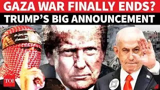 Trump 'Declares End Of Gaza War' After Hamas, Israel &lsquo;Cave In&rsquo; | All Hostages To Be Freed | Watch