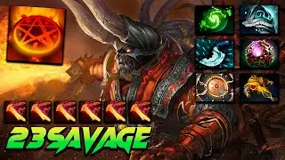 T1.23savage Doom - Dota 2 Pro Gameplay [Watch & Learn]