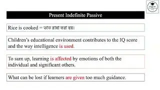 18. ইংলিশ বড় বড় বাক্যে Passive বোঝার কৌশল। Powerful Techniques for Passive Voice Clarity. Munsur