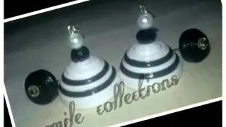 new model papper earrings..