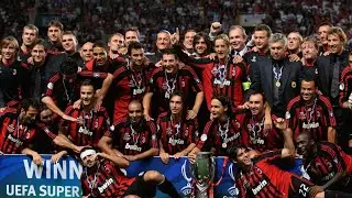 AC Milan v Sevilla FC:  3 - 1 #UEFA SUPER CUP 2007 - Rai1 Italian Commentary - HD