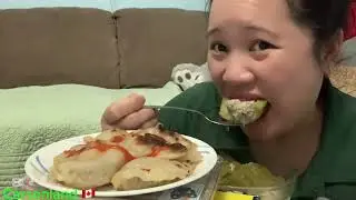 Dumplings 🥟 mà ăn với canh khổ qua thì sẽ ra sao 🥰🥰🥰🥰