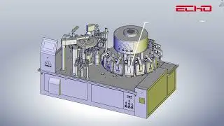 ECHO MACHINERY Automatic Vacuum Packaging Machine Simulation Teardown Explanation