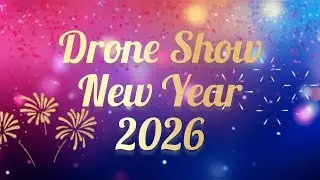 Drone Show New Year 2026 #drone #show #shorts #youtubeshorts #viral 