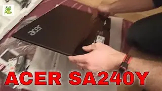 Unboxing Acer SA240Y - zero frames FULL HD MONITOR