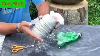 How to make flower vase |Cement flower pot using old socks | Creative ideas DIY