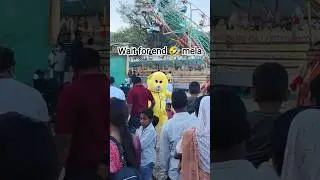 wait for end 🤣 Teddy bear 🧸 public reaction #shorts #viralshorts #funnyshorts #song #mela