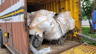 Super Bike parcel ఇలా వచ్చింది | Ride with vj