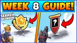 Secret Season 7 Week 8 Banner Location Guide (Snowfall Challenges) - Fortnite Battle Royale
