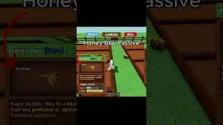 New Honey Bee Pet in Grow a Garden