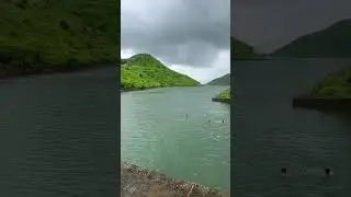 Pali dam Near Bhivpuri Railway Station 😍#picnic #rainyday